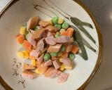 全てレンジさっぱりオイすき焼き味炒飯弁当作り方2写真