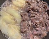 じゃがにくどん お昼は簡単な丼ぶり♬作り方3写真