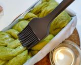 抹茶風味のミニ食パン作り方25写真