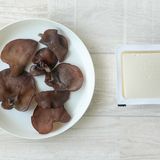 コリコリ旨辛♪生きくらげと挽肉の炒り豆腐作り方1写真
