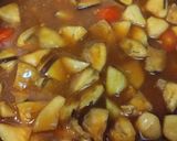 ナスとトマトの加賀野菜入りスープカレー作り方3写真