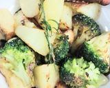 フライパンアヒージョ風油焼き作り方5写真