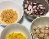 我が家の野菜たっぷりキャベツたこ焼き作り方2写真
