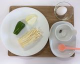 ベジ♪ピーマンの卵とじ作り方1写真