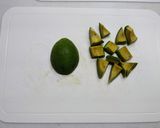 豆腐とアボカドの出汁つゆ漬け作り方1写真