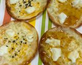 餃子の皮で簡単パリパリチーズピザ作り方3写真