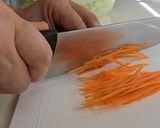 マヨネーズとお酢で作るコールスローサラダ作り方4写真