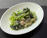 さっぱり夏飯♡ツナと小松菜の梅マヨサラダ作り方6写真