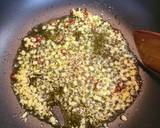 五右衛門再現 明太子と豚と高菜のパスタ作り方3写真
