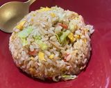 かにレタスチャーハン🥬🦀🍳作り方7写真