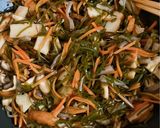 切り昆布の煮物作り方4写真