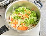 干しエビのビスクスープ🦐圧力鍋使用作り方2写真