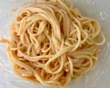 簡単絶品♡たらこパスタ♡調理時間10分〜15分作り方6写真