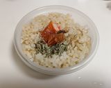 好きな具いれて、クッキングシートおにぎり作り方2写真