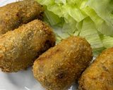 【必見】舞茸たっぷり合挽肉コロッケ作り方7写真