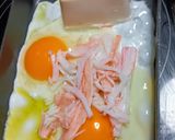 豆腐とカニカマのほっこり卵焼き作り方1写真
