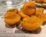 旬の味！杏シロップ煮をサワークリームで♡作り方1写真