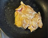 味ぽんスパイスで皮パリおろし鶏ステーキ作り方3写真