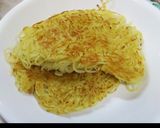 ニラとパプリカが美味しい上海海鮮焼きそば作り方6写真