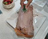 小学校１年生のブッシュ・ド・ノエル作り方17写真