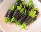 ミツバ大量・消費海苔巻き作り方2写真