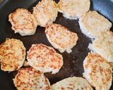 鶏つくねの照り焼き作り方3写真