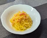 金糸瓜とカニカマの中華サラダ作り方3写真