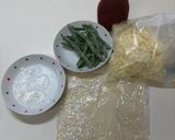 【簡単活用おやつ】冷凍インゲンチーズ巻き作り方1写真