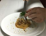 釜揚げしらすとオイルサーディンのパスタ作り方38写真