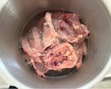 豚骨鶏ガラスープ作り方1写真