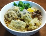 牡蠣の天ぷら蕎麦作り方12写真