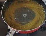 砂肝とおろし玉ねぎソースのパスタ作り方5写真