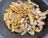春野菜と厚揚げ鶏胸肉炒めナンプラーサラダ作り方8写真