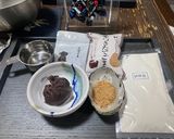 発酵無　アンパンとゴマ餡の練りこみパン作り方2写真