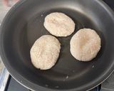 m豆腐とひき肉のハンバーグ作り方3写真