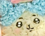 簡単キャラ弁⭐️ちいかわハチワレ作り方8写真