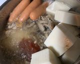 チゲうどん！簡単材料入れて煮るだけ作り方1写真