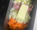 キャンプ飯！シーフードクラムチャウダー！作り方1写真