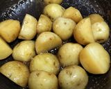今が旬！バター醤油で新じゃが煮っころがし作り方4写真