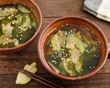 お手軽♪大根ときゅうりのわかめスープ作り方4写真
