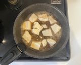 お出汁たっぷり、にらと豆腐の卵とじ作り方2写真