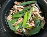 炊飯器偉い7 鶏胸肉ブロッコリしめじ煮作り方9写真