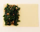 簡単朝ごはん！豆腐皮で食べるお茶漬け作り方3写真