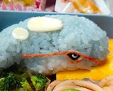 カイオーガ弁当☆ポケモンキャラ弁作り方3写真
