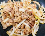 焼き肉のタレで簡単♪豚小間のスタミナ焼肉作り方5写真