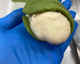 【保育園おやつ】柏餅風パン※卵不使用作り方12写真