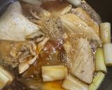 白ねぎが絶品☆定番の甘辛ブリあら煮作り方6写真