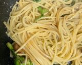 簡単　ふきのとうパスタ作り方5写真