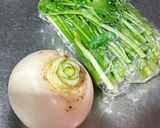 ハムと旬の野菜のぺぺロンチーノ風作り方1写真