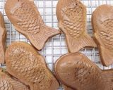 ♬米粉&塩麹の抹茶&ゆで小豆のたい焼き♬作り方4写真